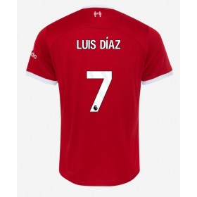 Liverpool Luis Diaz #7 Hemmakläder 2023-24 Kortärmad